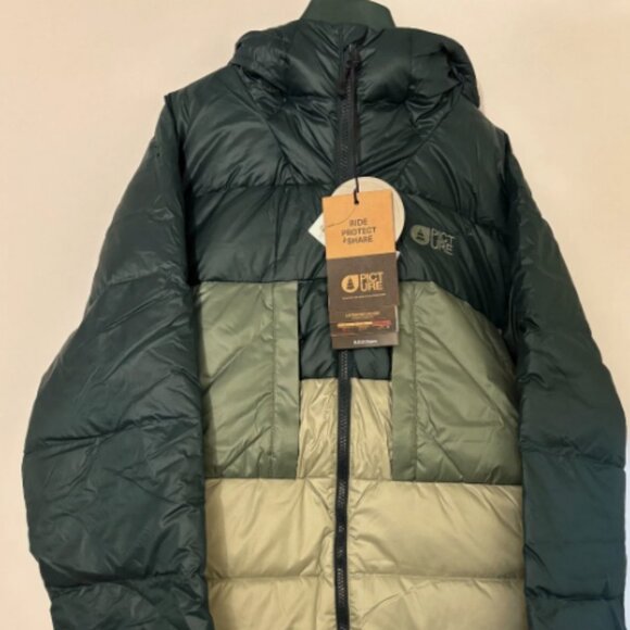 PICTURE ORGANIC CLOTHING Hi Puff Down Jacket MSRP $330 - Picture 1 of 13